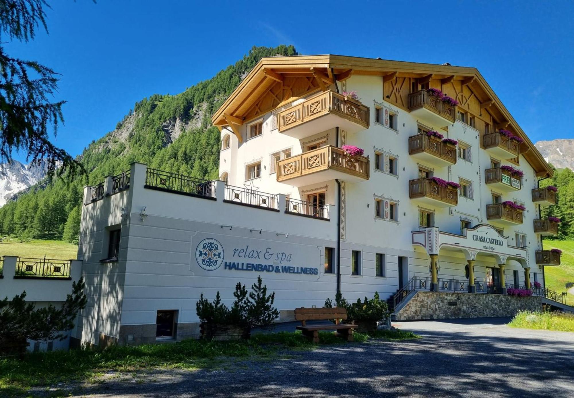 Chasa Castello Relax & Spa Samnaun Eksteriør billede